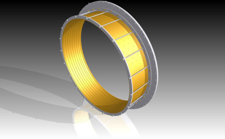 Vacuum calibration sleeves for HPDE pipes from Ø 800 mm to 2000 mm – product view 3