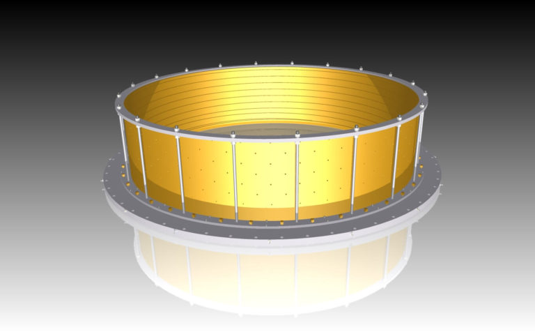 Vacuum calibration sleeves for HPDE pipes from Ø 800 mm to 2000 mm – product view 1